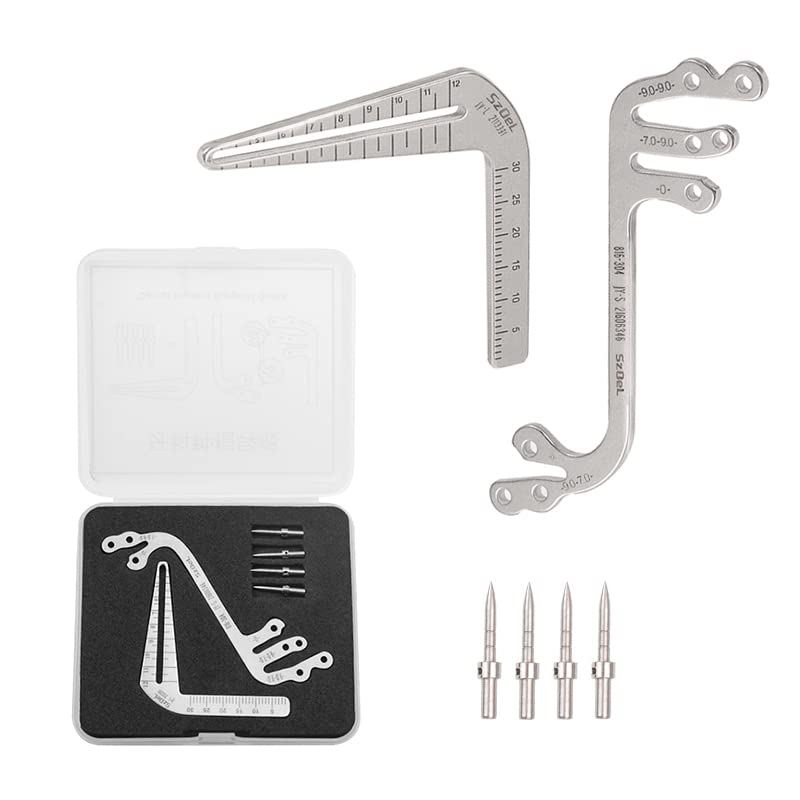 6pcs/Set Implant Guide Set Autoclavable Oral Planting Surgical Locator Positioning Angle Ruler Dentistry Materials - NewNest Australia