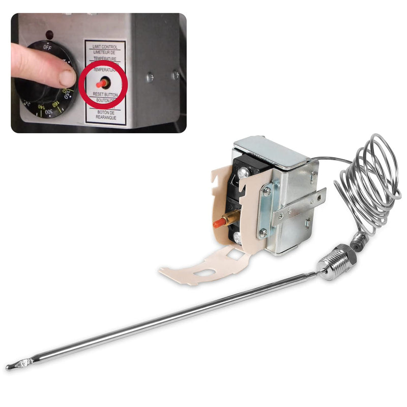 PP10084 High Limit Switch for Pitco Frying Equipment, Use for for Electric Or Gas Fryers,LCH Hi-Limit 450 °F Fixed