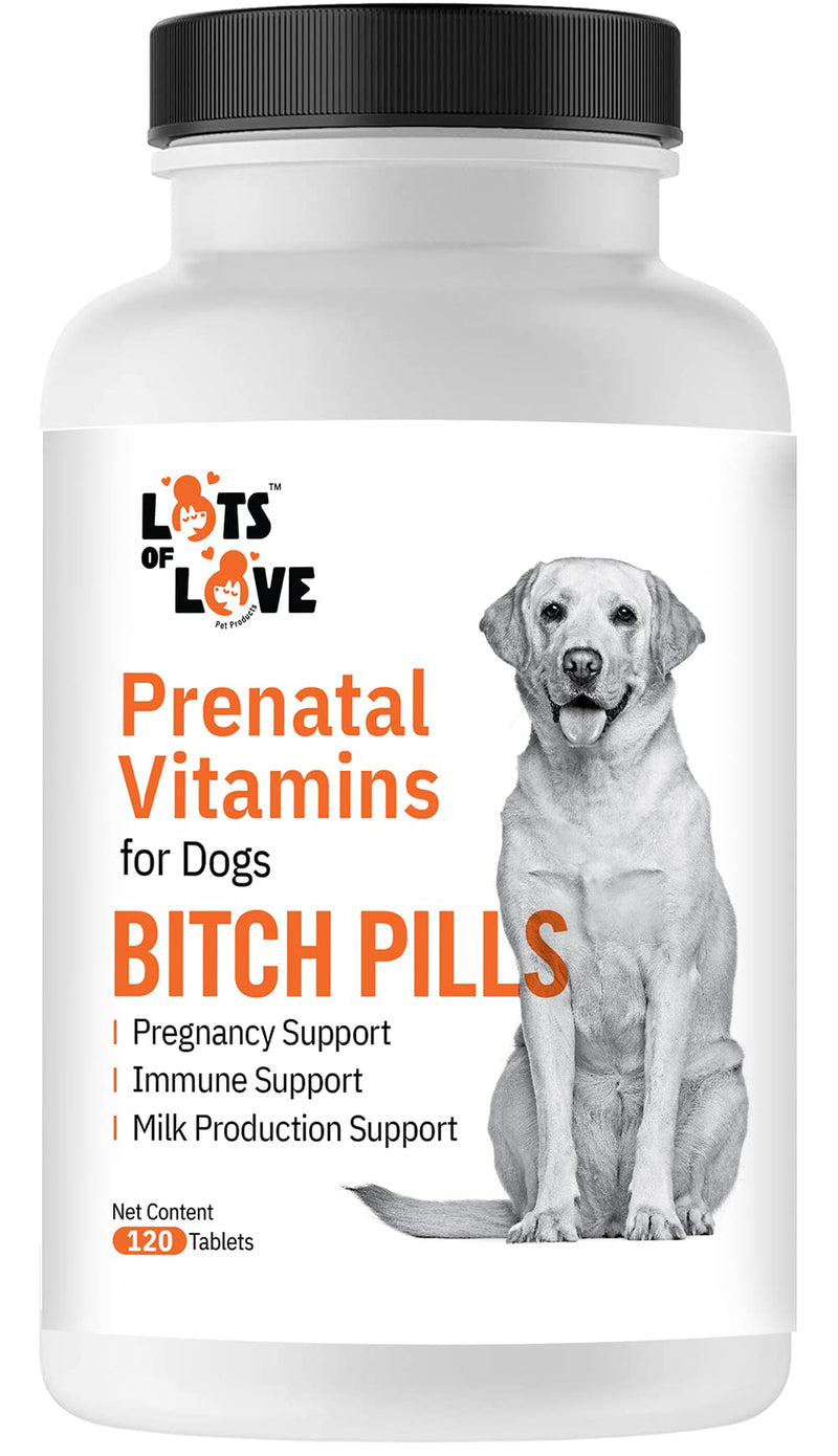 Bitch Pills - Prenatal Vitamins for Dogs (Thomas Pet Earlier) - 120 Tablets - PawsPlanet Australia