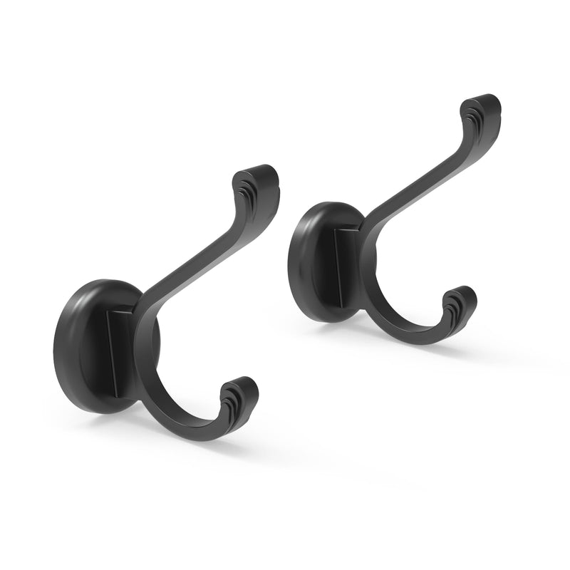 Ant Mag Magnetic Hooks Heavy Duty 140lbs Neodymium Magnet Wall Hooks for Hanging Coats Robes Backpacks Bags Hats Keys Mugs Cups Towels D1.65in YJ Hooks 2 Pack