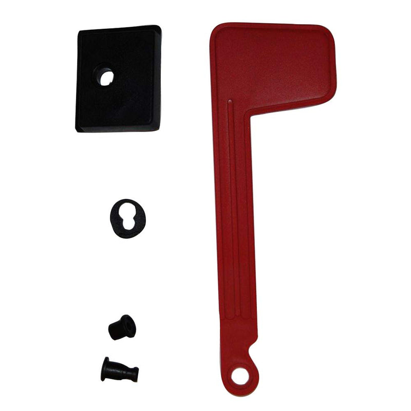 Architectural Mailboxes Plastic Replacement Plastic Flag Kit, RFL100AM, Red