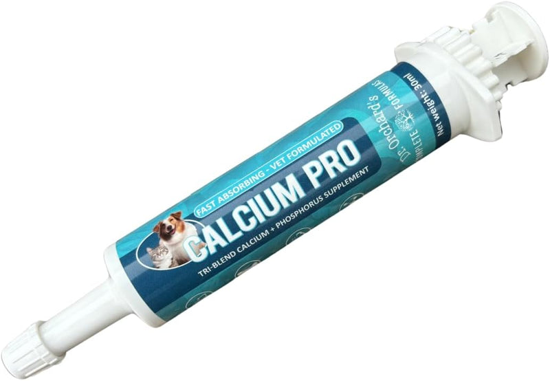Calcium Now - Oral Calcium for Whelping Dogs (30 ml) - Dog & Cat Calcium Supplement Paste - Lots of Love Vanilla 30 ml