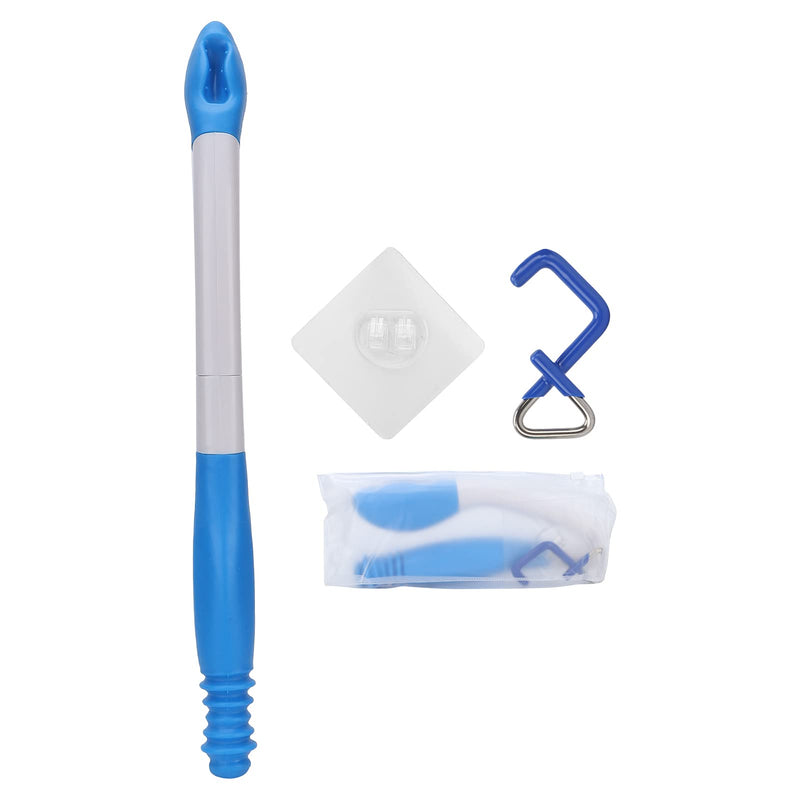 Toilet Aids for Wiping, Folding Toilet Aid Wiper Comfort Toilet Paper Tissue Grip Wipe Butt Wiper Self Assist Bathroom Aid with Storage Bag for Limited Mobility Elderly