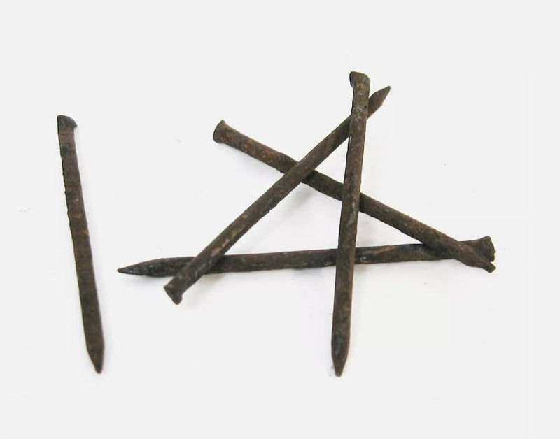 Coffin Nails - Set of 5 Iron Nails W/ Instruction Sheet Ritual Hoodoo Witchcraft