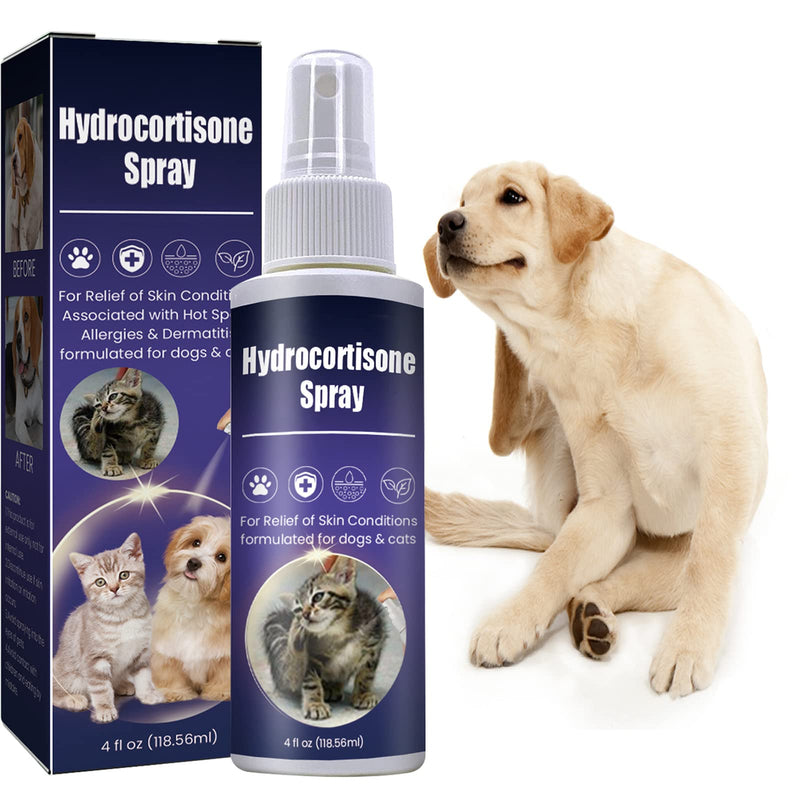 Inscape Data Hot Spot Treatment for Dogs, Itch Relief Spray for Dogs & Cats - Relieves Hot Spots, Rash & Itchy Skin - No-Sting Formula Blue - PawsPlanet Australia
