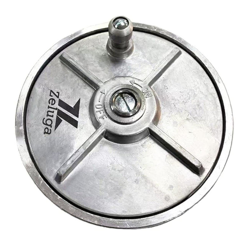23-230 Light Weight Aluminum Tie Wire Reel with Rewind Knob Chrome