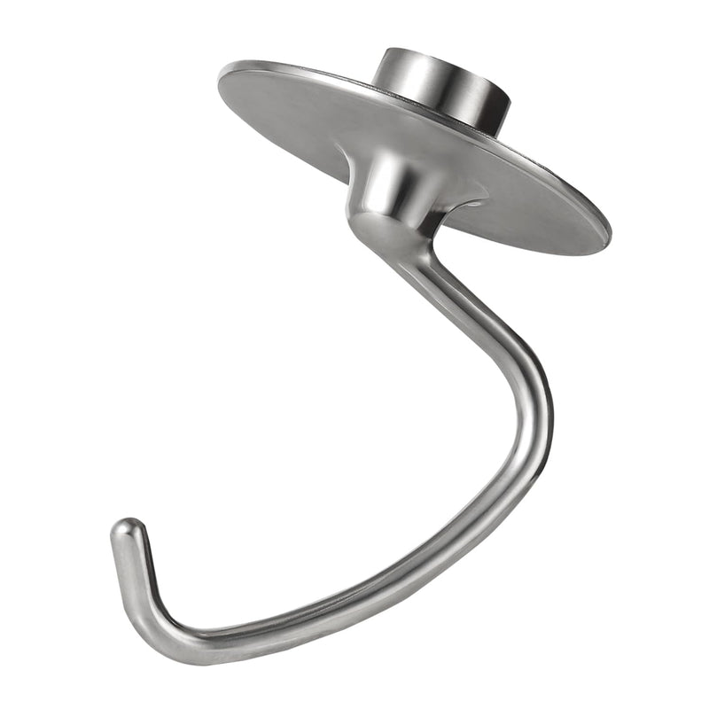 Stainless Steel Dough Hook Attachment for KitchenAid 4.5-5 Quart Tilt-Head Stand Mixer, K45DH Dough Hook Replacement for KSM90 and K45, Mixer Parts Accessories… Stainless Steel