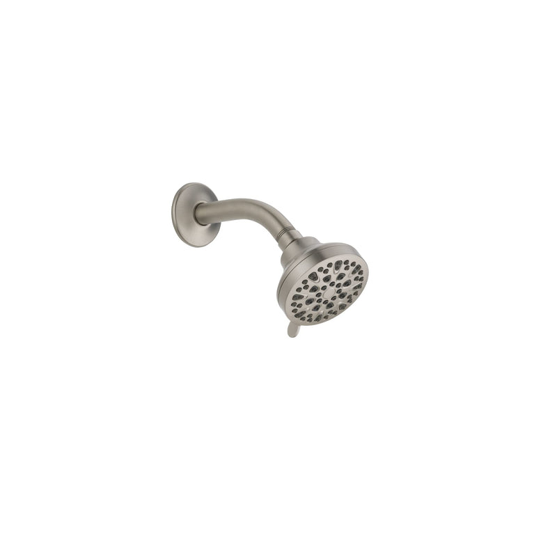 Peerless 76438BN Universal Components Shower Head, Brushed Nickel, 7 Spray Settings, 20" Pipe Fitting
