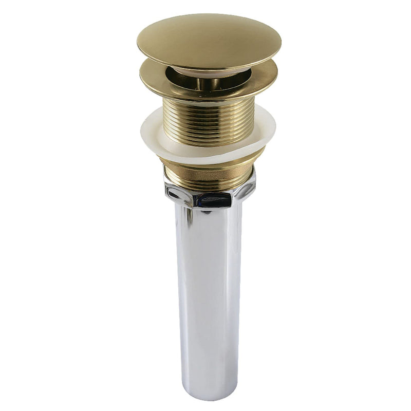 Kingston GCL112BB Drain for Cast Iron Utility Sink, Brushed Brass