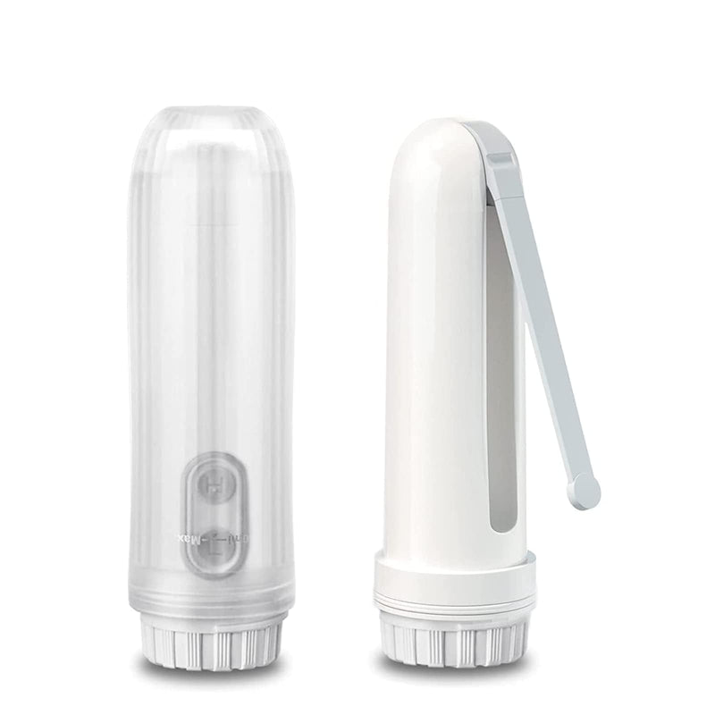 Portable Bidet Handheld Travel Bidet Mini Mobile Electric Bidet Sprayer Toilet Paper Substitutes for Personal Hygiene Cleaning/Soothing Postpartum Care/perineal & Hemmoroid Nursing White