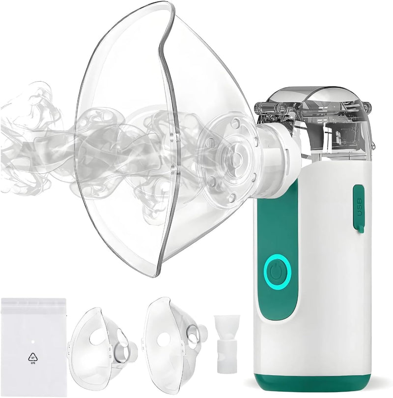 Nebulizer, Portable Nebulizer for Adults and Kids,Handheld Mesh Nebulizer for Breathing Problem, Rechargeable Ultrasonic Nebulizer for Travel Home Use - NewNest Australia