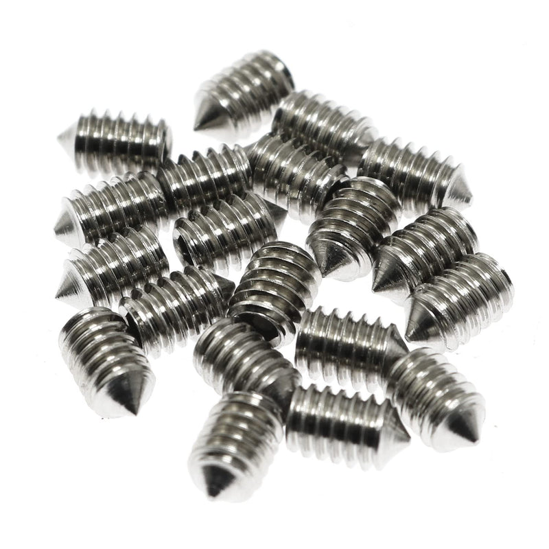 Set Screws Maxmoral 20pcs #8-32 x 1/4" Stainless Steel Cone Point Grub Screw/Set Screws for Door Handle, Bathroom ?#8-32 x 1/4Inch - NewNest Australia