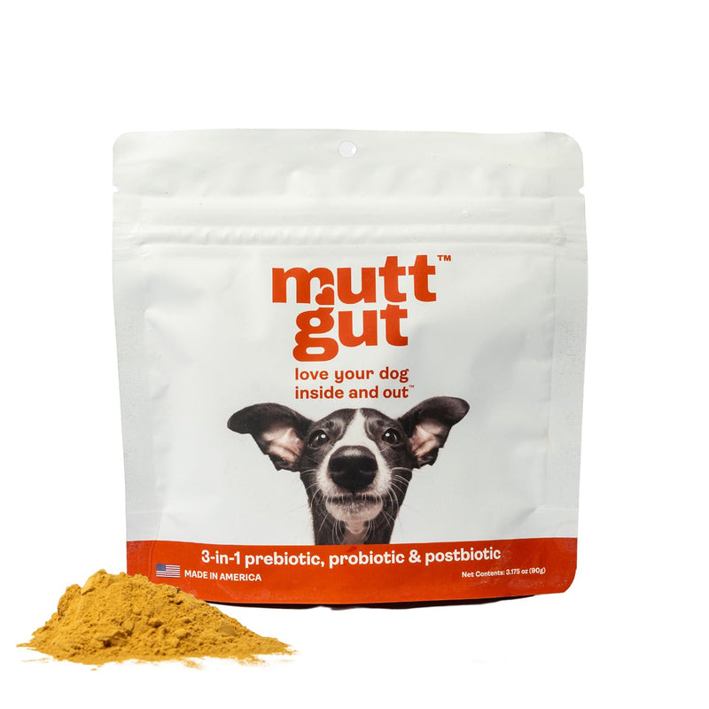 All-Natural 3-in-1 Dog Probiotic, Prebiotic, and Postbiotic Supplement Powder - Probiotics for Dogs with 135 Billion CFUs, Anti Diarrhea, Digestive Enzymes & Antioxidants (90g) 90g - PawsPlanet Australia