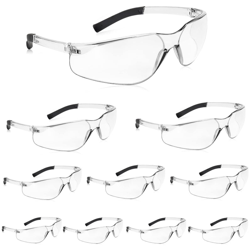 Safety Glasses ANSI Z87.1 Scratch Resistant Glasses for Women Man Lab Goggles Eye Protection 118-10 Clear 1