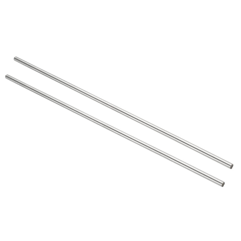 PATIKIL Thermowell Pipe Immersion Well 1/4" ID 9/32" OD 16" Stainless Steel 304 for Weldless Thermowell Brewing Thermometer 2pcs 16" 2