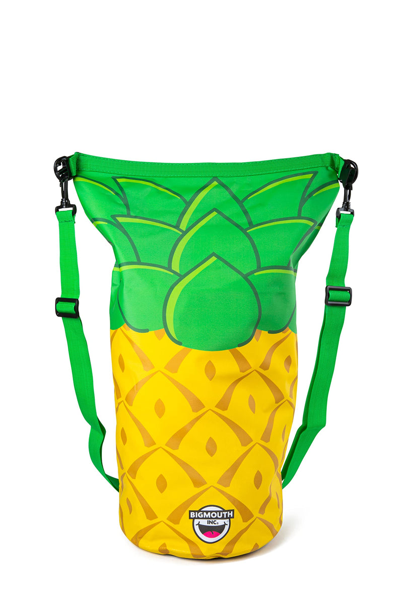 BigMouth Inc Waterproof Dry Bag, Beach Bag for Wet Clothes, Travel Swimsuit Bag for baby, Kids, Diapers, Laundry, and More Pineapple