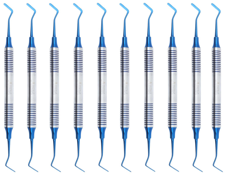 10 PCS Dental Composite Filling Plastic Instruments Flat Ends Heidman by Artman Instruments