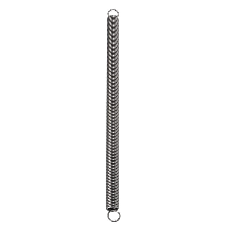2x16x300mm(WxODxL) Extension Spring - 1Pack - Good for Home Repair Machinery - Spring Steel Extended Compressed Spring - Grey 2x16x300mm Gray