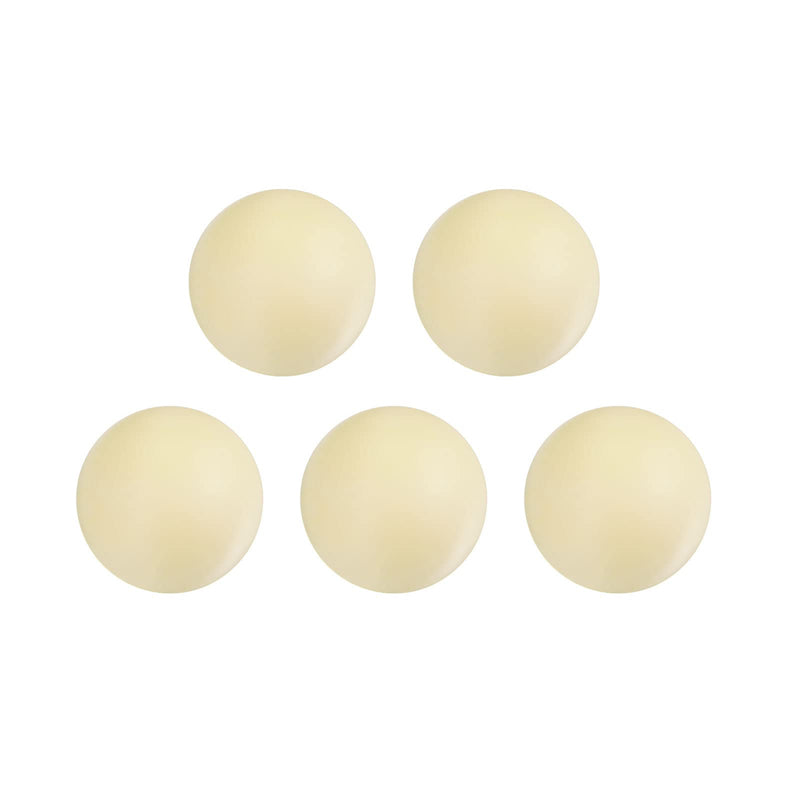 HARFINGTON 5pcs PA Nylon Solid Plastic Balls 3/8" G3 Precision Bearing Ball 9.5mm 5