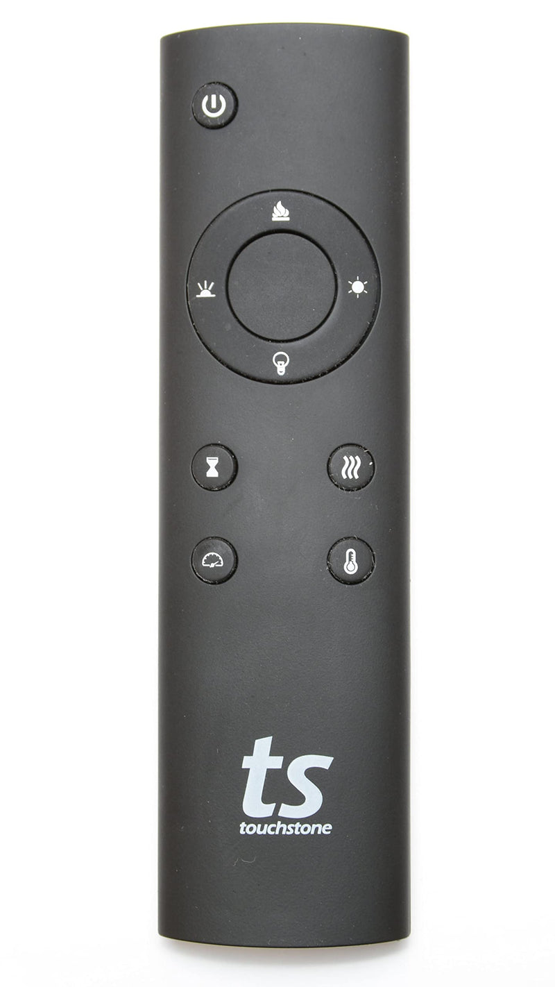 Touchstone Spare/Replacement Remote Control - Only for WiFi-Enabled Sideline/Sideline Elite/Infinity/Fury Series Electric Fireplaces - 89014