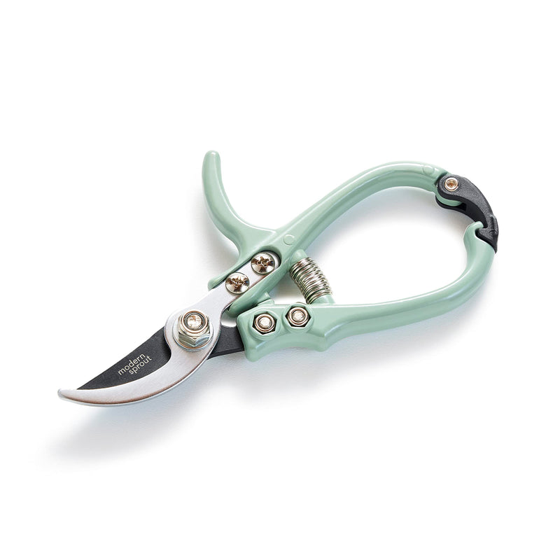 Modern Sprout Gardening Pruners, Lightweight, Durable, Green, One Size Sage