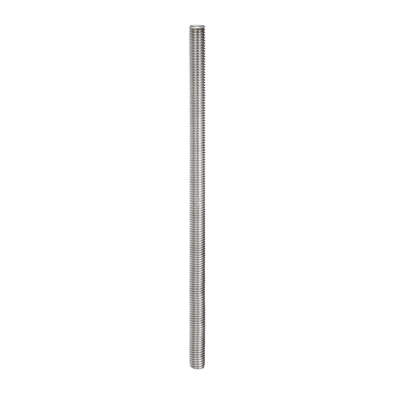 Fully Threaded Rod 304 Stainless Steel Right Hand Rod Bar Studs, [for Clamps and U-Bolts] - M12 x 500mm Male Threaded/Silver M12x500mm 1