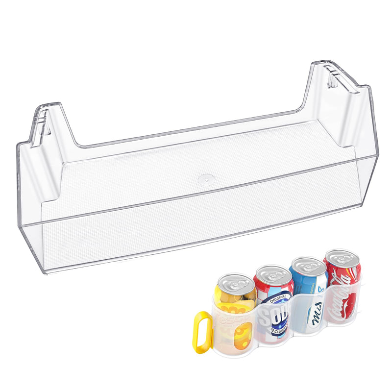 [UPGRADED] W11239961 Refrigerator Door Shelf Replacement Compatible with Whirlpool Refrigerator Door Shelf Replace W10900538,AP6333410,WRS325SDHZ01 WRS321SDHZ01 WRS315 WRS325 Refrigerator Shelves Part W11239961 Door Shelf