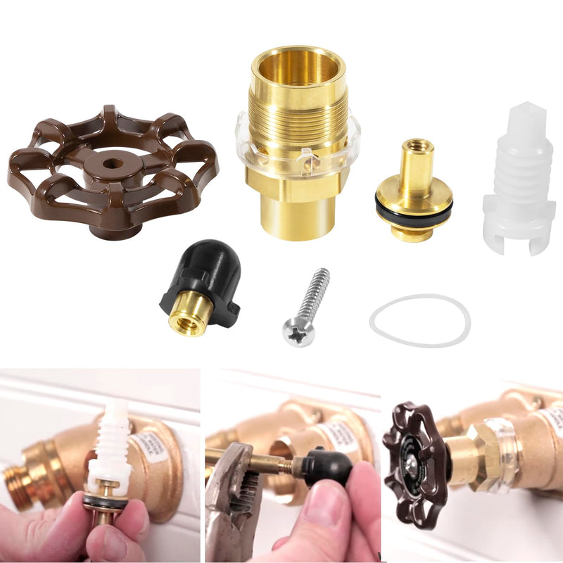 RK-25 Repair Kit For Woodford Model 20 25 27 Repair Kit Outdoor Wall Faucet Repair Kit with Handle