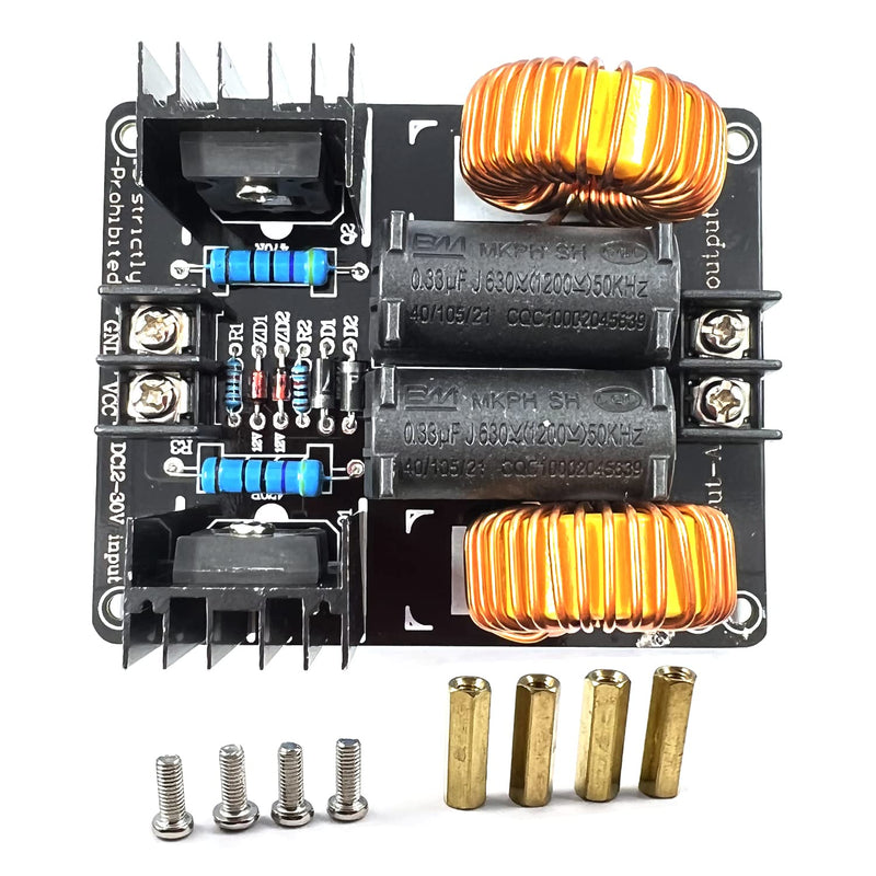 FainWan ZVS Zero Voltage Switch Tesla Coil Inductor Power Supply High Voltage Generator Driver Board DC12-30V