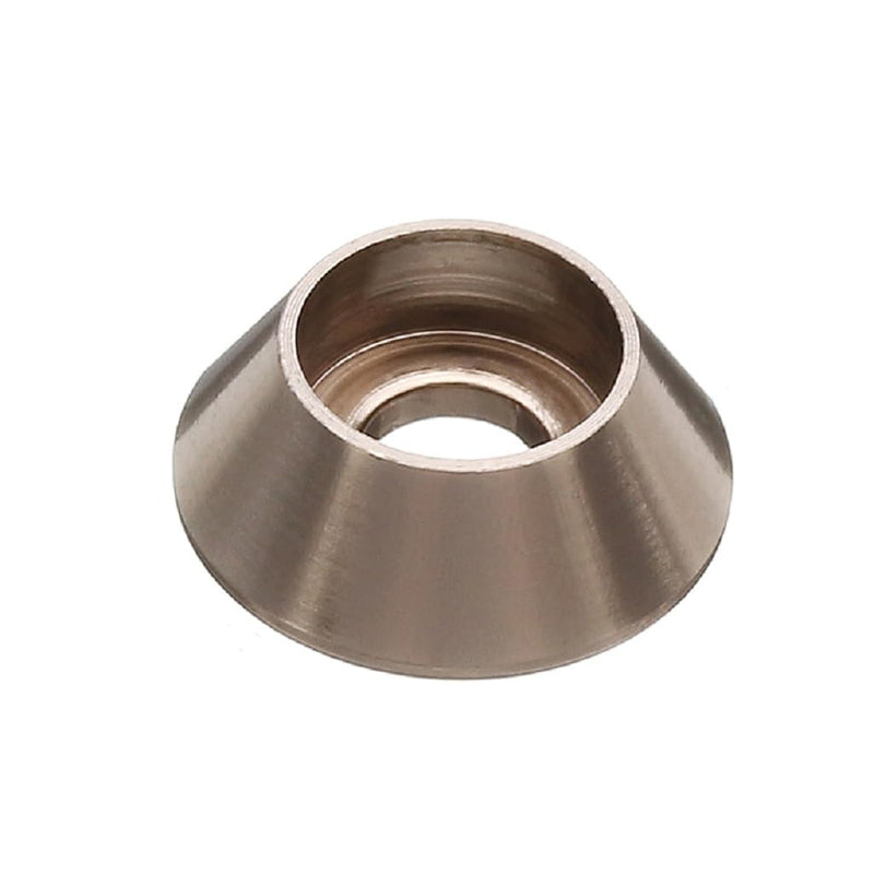 20pcs M6 Cone Cup Washers Anodized Aluminum Alloy Screw Gasket Countersunk Washers (Titanium) Titanium