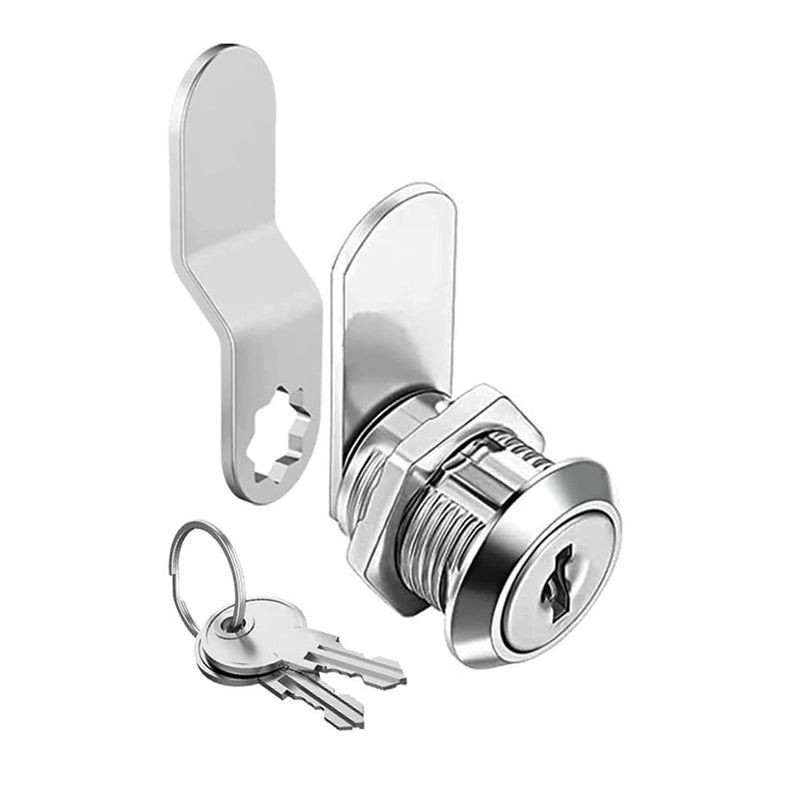 Truck Tool Lock with Keys, 5/8 inch Toolbox Lock, Cabinet, Desk Drawers Cam Lock Replacement for Trailer, RV Boxes, Mailboxes