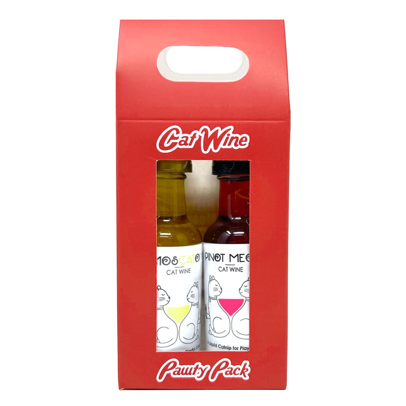 PetWineShop Cat Wine Pawty Pack Catnip Wine CatWine Set for Cats & Kittens - PawsPlanet Australia