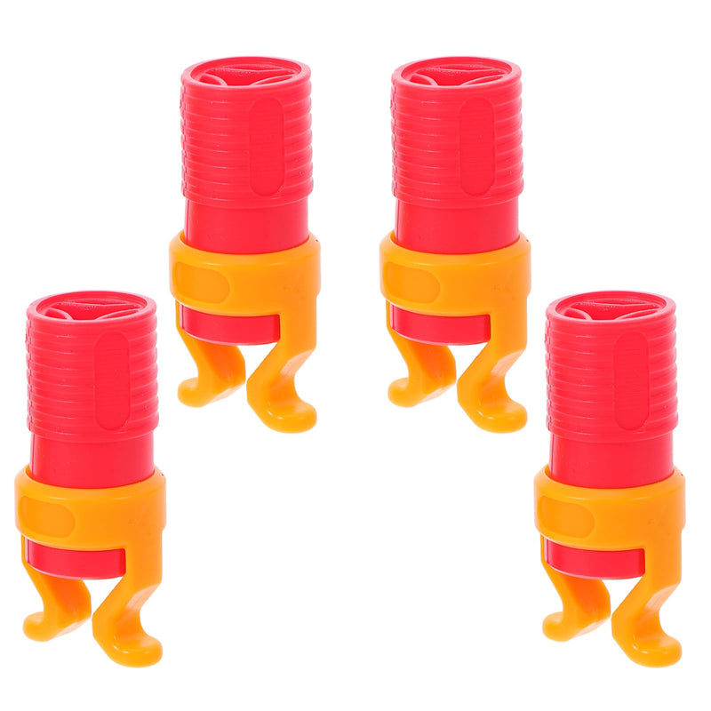 4PCS Abs Screw Holder Clamp Set, Screw Gripper for Woodworking, Easy Installation, Fits Electric and Manual Screwdrivers