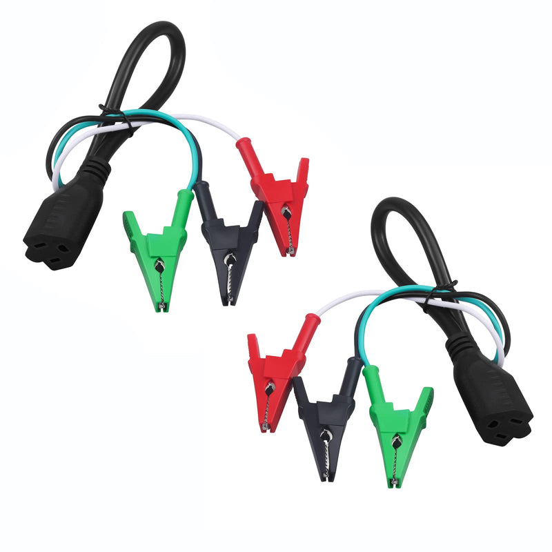 HVAC Adaptor Cord - 2PC HVAC Tools for Yellow Jacket 69522 - Compatible with Circuit Breaker Finder Kit Accessory RT250, ET300 ET310