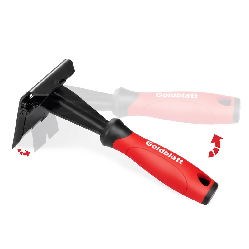 Goldblatt Mini Trim Puller, 3-Inch Molding Remover for No-damage the surface, Heavy Duty Pry Bar Removal Multi-Tool for Carpet Tack Strip, Baseboard, Molding, Siding and Flooring Removal