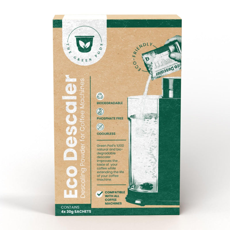 Eco Descaler - Coffee Machine Descaler Compatible With Nespresso, Keurig, Breville, DeLonghi, And All Others - Descaling Powder