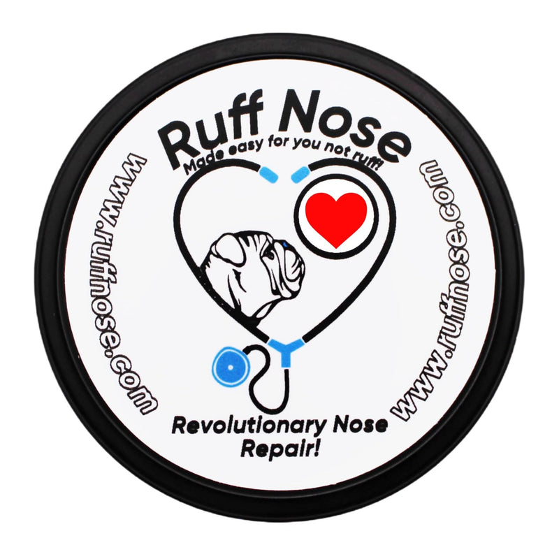 RuffNose Dog Nose Butter/Balm 1 Oz - All-Natural Snout Soother with Organic Oils, Butters & Beeswax - Relief for Dry, Cracked, Chapped Noses - Safe for Licking, Made in USA 1 Oz. - PawsPlanet Australia