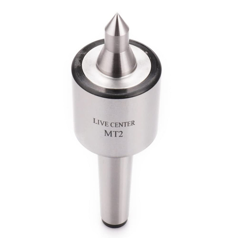 MT2 Live Center - 60 Degree Precision, 0.0002" Runout, and Durable 18mm Shank Diameter MT2
