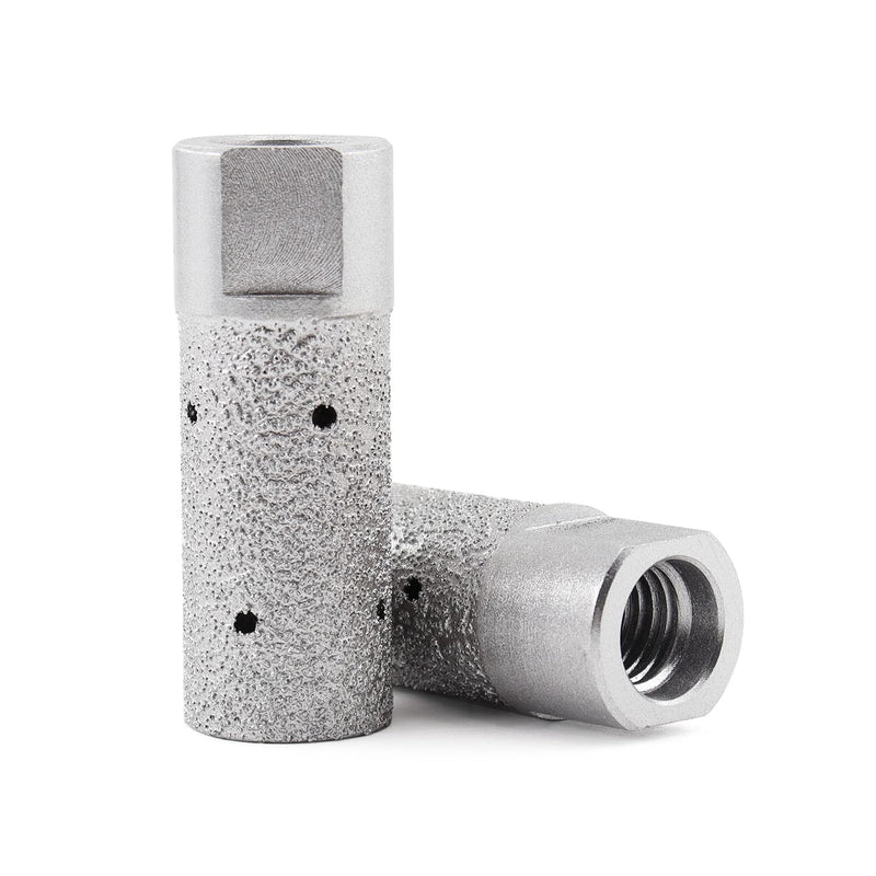 1Inch Vacuum Brazed Diamond Finger Milling Bits Grinding Drum Wheel for Tile Porcelain Ceramic with 5/8-11 Thread 1-Inch