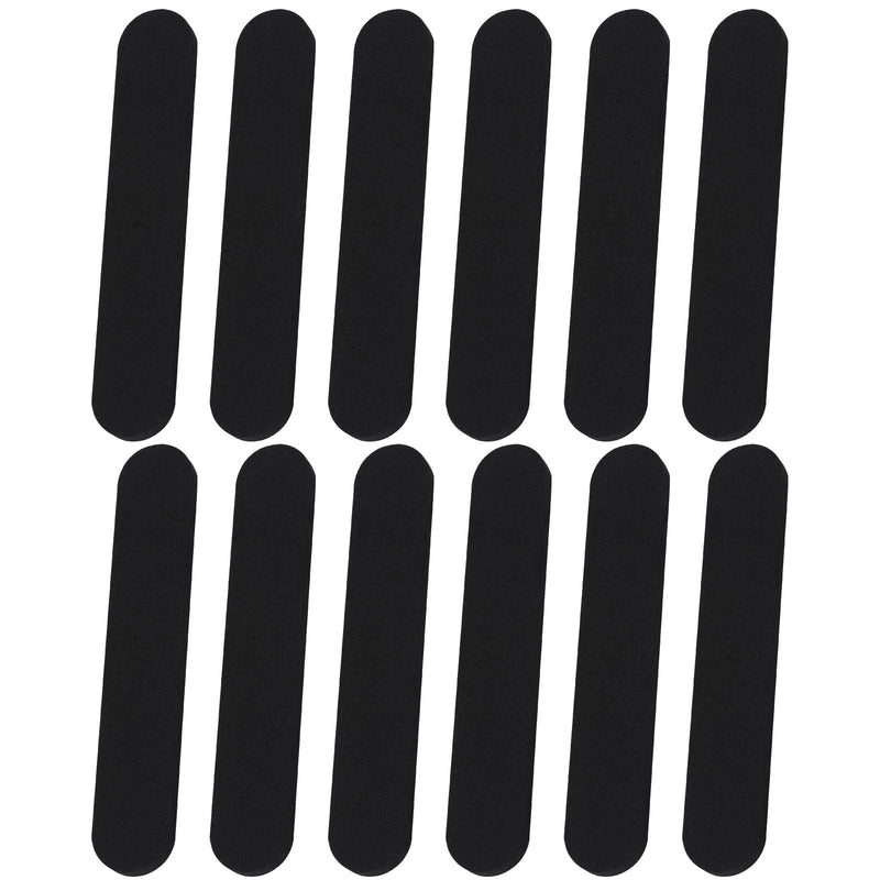 12 Pcs Hat Reducing Tape Hat Size Reducer Foam Reducing Tape for Hats and Caps Hats Tape Caps Sweatband Hat Sizing Tape for Men and Women (Black) Black