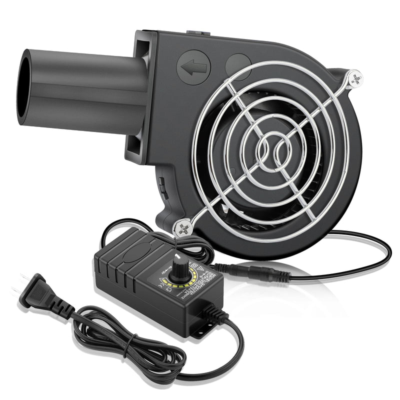 9733 Small Centrifugal BBQ Blower Fan with Variable Controller 9733-AC Control