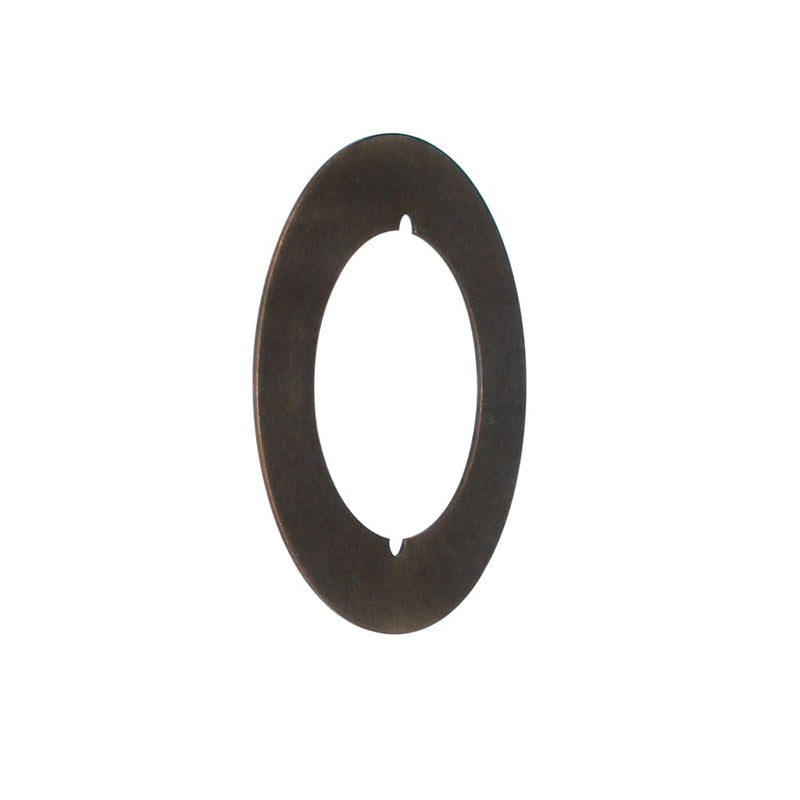 Prime-Line U 10323 Back Plate, 3-1/2 In., Classic Bronze (2 Pack)