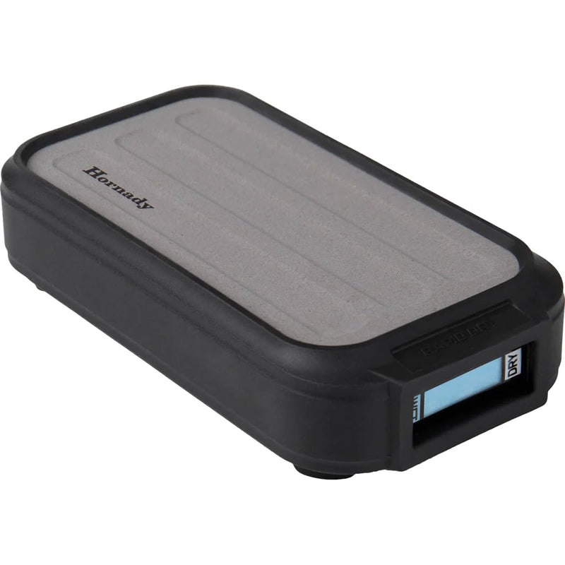 Hornady Rapid Dry Dehumidifier Stone - Rechargeable Dehumidifier for Gun Safe and Cases, Protect Your Firearms and Valuables from Moisture - Unlimited Use, With Moisture Level Indicator - Item 95898