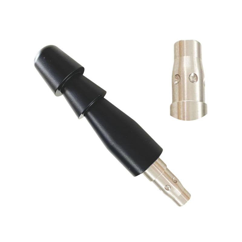 Pneumatic Tool Accessories Anti-rotation Vac-U-Lock Adapter Suction Stick Prevent Rotation Strong Saw Adapter (Black) Black