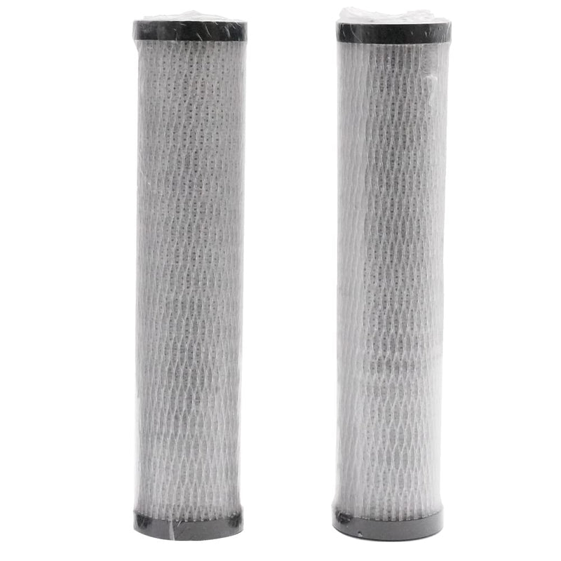 Westbrass AF400R Replacement Filter Cartridges for F400 Under Sink In-line Filter Unit and Instant Hot or Pure Water Dispenser Faucets, White (2-Pack) 2 Replacement Cartridges
