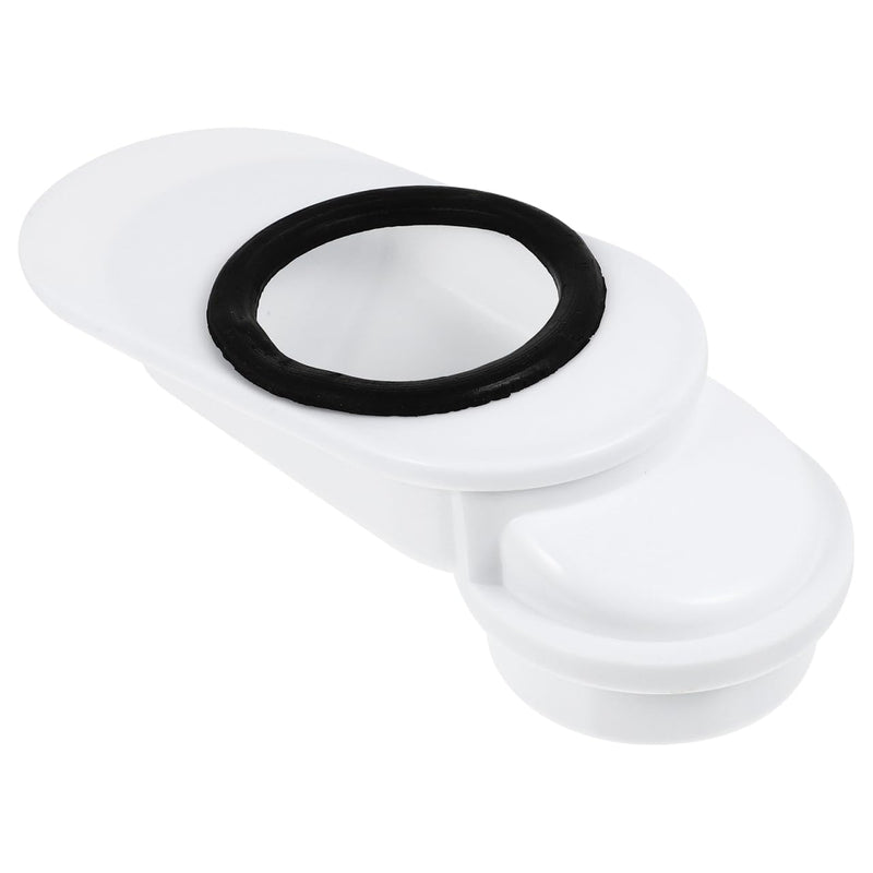 DOITOOL Adjustable Toilet Shifter Flange Adapter for 4.5-6 Inch Offset Toilet Replacement Part Compatible with 3.78-4.33 Inch Drain Bathroom Installation Tool