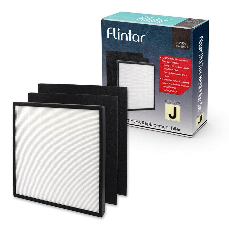 FLT5900 Replacement Filter J, Compatible with Germ Guardian GermGuardian Air Purifier AC5900WCA and AC5900WDLX, 1-Pack