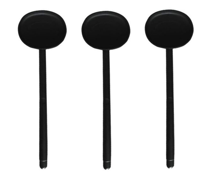 3 Pack Handheld Eye Occluder for Vision Test, Portable Premium Ophthalmic Eye Exam Tool for Ophthalmologists Orthoptists and Optometrists (3pcs Common Occluders) 3pcs Common Occluders