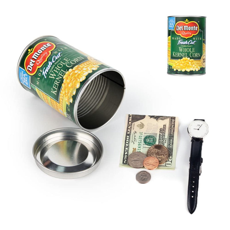 Fake Whole Kernel Corn Can Safes Diversion Secret Stash Safes Compact