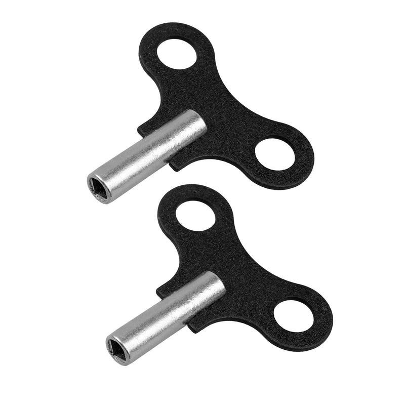 2 Pack Clock Winding Key #9 4.5mm, Antique Clock Winding Key Set for Wall Clocks, Alarm Clocks and Wind Chain Repair (4.5mm & 0.177 Inch Hole)